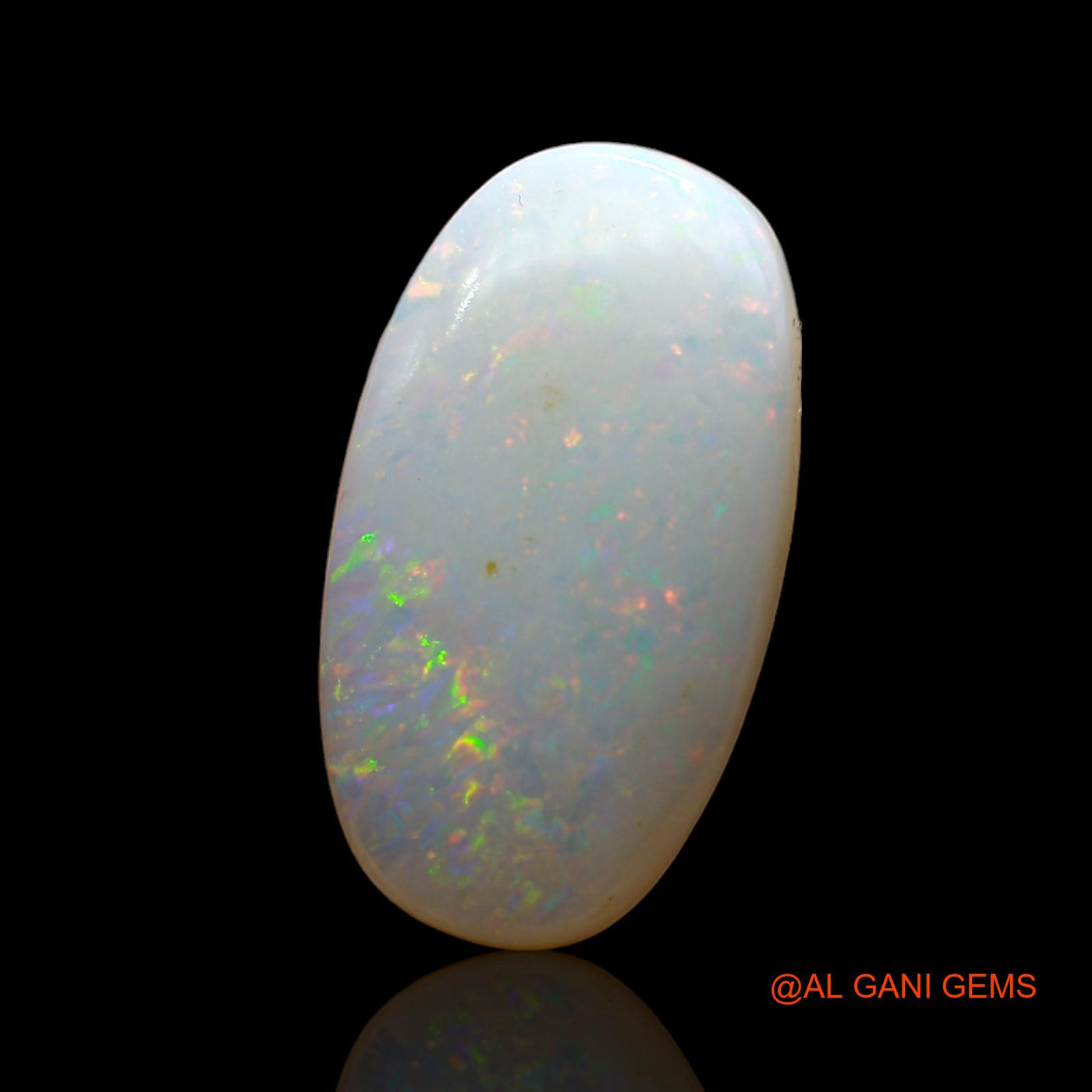 4.00 Cts Natural Australian Fire Opal Oval Cabochon Loose Gemstone For Jewelry 18x10x3 mm AD-12