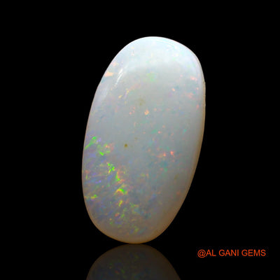 4.00 Cts Natural Australian Fire Opal Oval Cabochon Loose Gemstone For Jewelry 18x10x3 mm AD-12