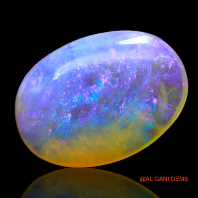 Natural Untreated Fire Opal Loose Gemstone Oval Cabochon From Australia 2.00 Cts 13x9x3 mm AD-132