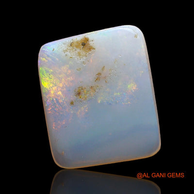 2.00 Cts Natural Australian Fire Opal Loose Gemstone Square Cabochon 12x10x2 mm AD-137