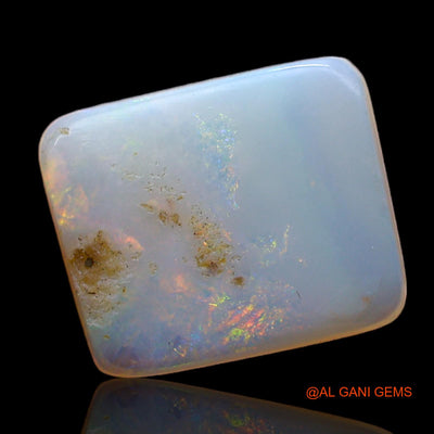 2.00 Cts Natural Australian Fire Opal Loose Gemstone Square Cabochon 12x10x2 mm AD-137