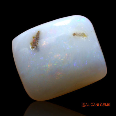 3.00 Cts Natural Australian Fire Opal Loose Gemstone Square Cabochon 11x10x4 mm AD-138