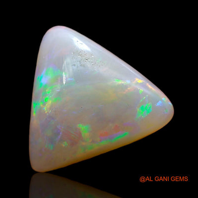 2.00 Cts Natural Australian Fire Opal Trillion Cabochon Loose Gemstone For Jewelry 11x11x4 mm AD-139