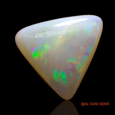 2.00 Cts Natural Australian Fire Opal Trillion Cabochon Loose Gemstone For Jewelry 11x11x4 mm AD-139