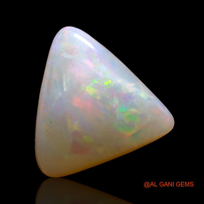 2.00 Cts Natural Australian Fire Opal Trillion Cabochon Loose Gemstone For Jewelry 11x11x4 mm AD-139