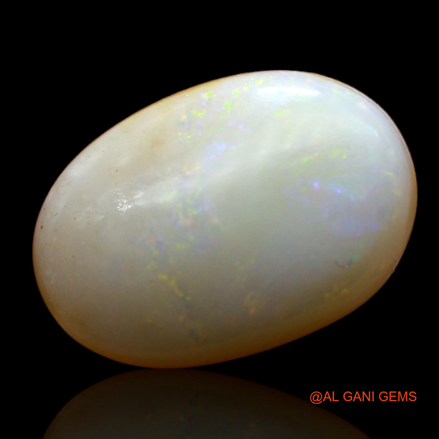 Natural Untreated Fire Opal Loose Gemstone Oval Cabochon From Australia 3.00 Cts 13x9x4 mm AD-140