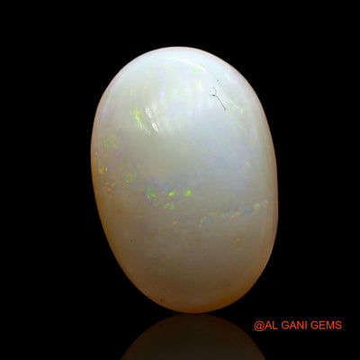 Natural Untreated Fire Opal Loose Gemstone Oval Cabochon From Australia 3.00 Cts 13x9x4 mm AD-140