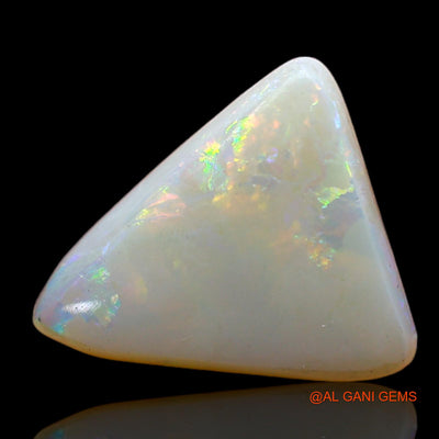 2.00 Cts Natural Australian Fire Opal Loose Gemstone Trillion Cabochon 12x10x3 mm AD-141