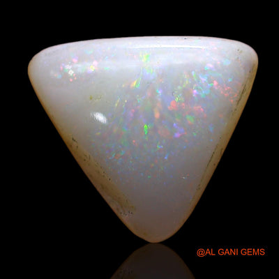 2.00 Cts Natural Australian Fire Opal Loose Gemstone Trillion Cabochon 11x11x3 mm AD-144