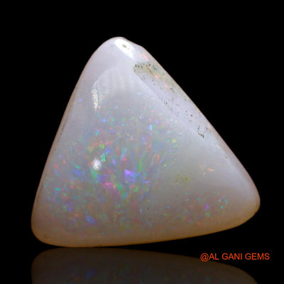2.00 Cts Natural Australian Fire Opal Loose Gemstone Trillion Cabochon 11x11x3 mm AD-144