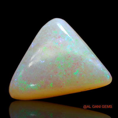 3.00 Cts Natural Australian Fire Opal Loose Gemstone Trillion Cabochon 11x10x5 mm AD-146