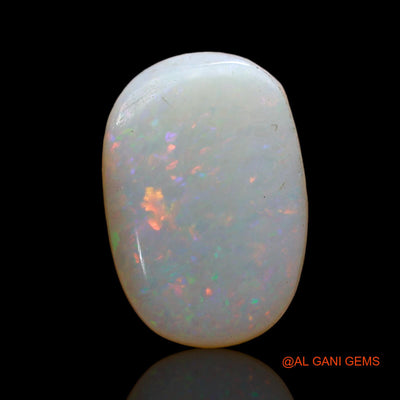 2.00 Cts Natural Australian Fire Opal Oval Cabochon Loose Gemstone For Jewelry 13x9x3 mm AD-147