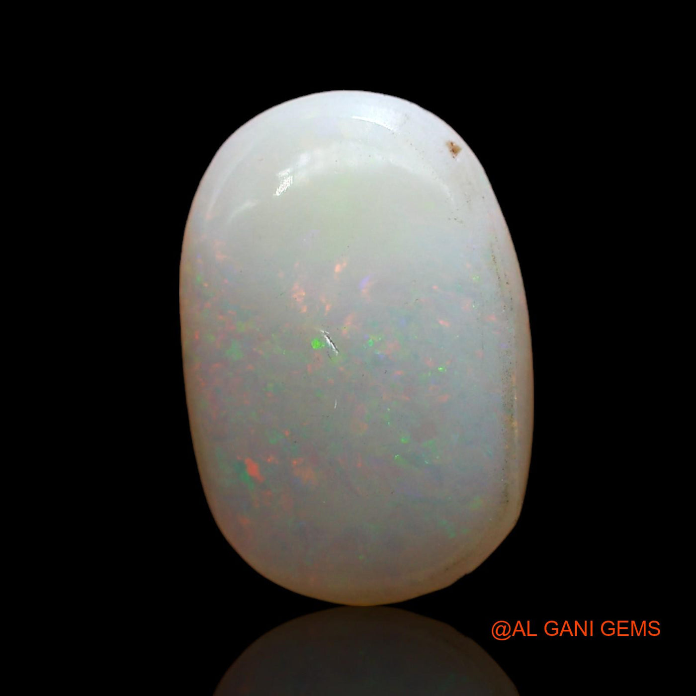 2.00 Cts Natural Australian Fire Opal Oval Cabochon Loose Gemstone For Jewelry 13x9x3 mm AD-147