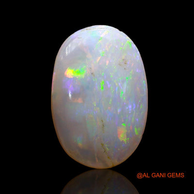 2.00 Cts Unheated Australian Fire Opal Loose Gemstone Oval Cabochon Natural 13x9x2 mm AD-149