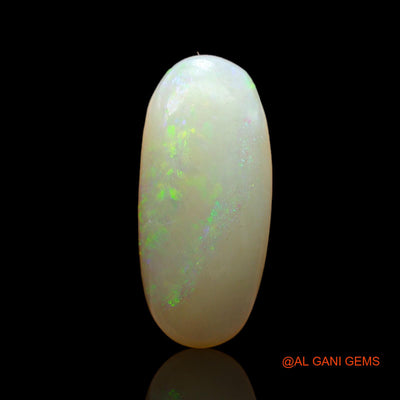 4.00 Cts Natural Australian Fire Opal Loose Gemstone Oval Cabochon 19x8x4 mm AD-14