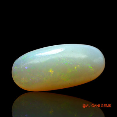 4.00 Cts Natural Australian Fire Opal Loose Gemstone Oval Cabochon 19x8x4 mm AD-14