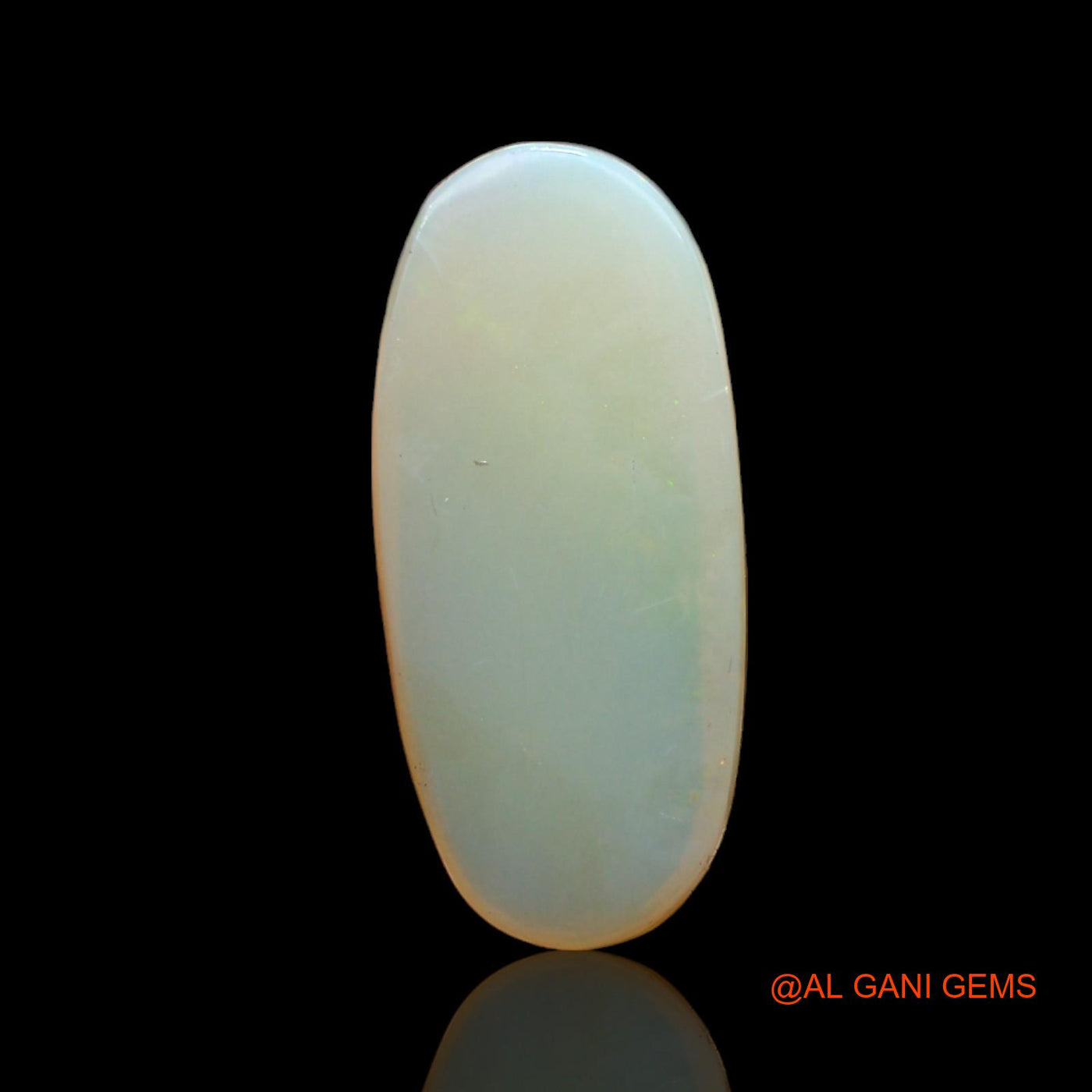 4.00 Cts Natural Australian Fire Opal Loose Gemstone Oval Cabochon 19x8x4 mm AD-14