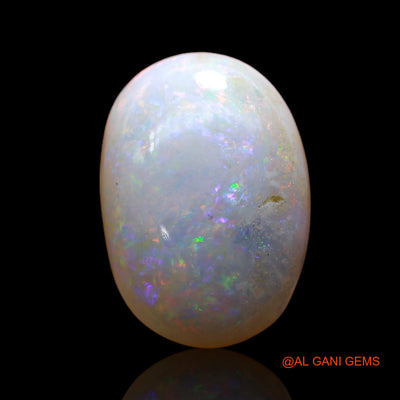 Natural Untreated Fire Opal Loose Gemstone Oval Cabochon From Australia 3.00 Cts 13x9x4 mm AD-150