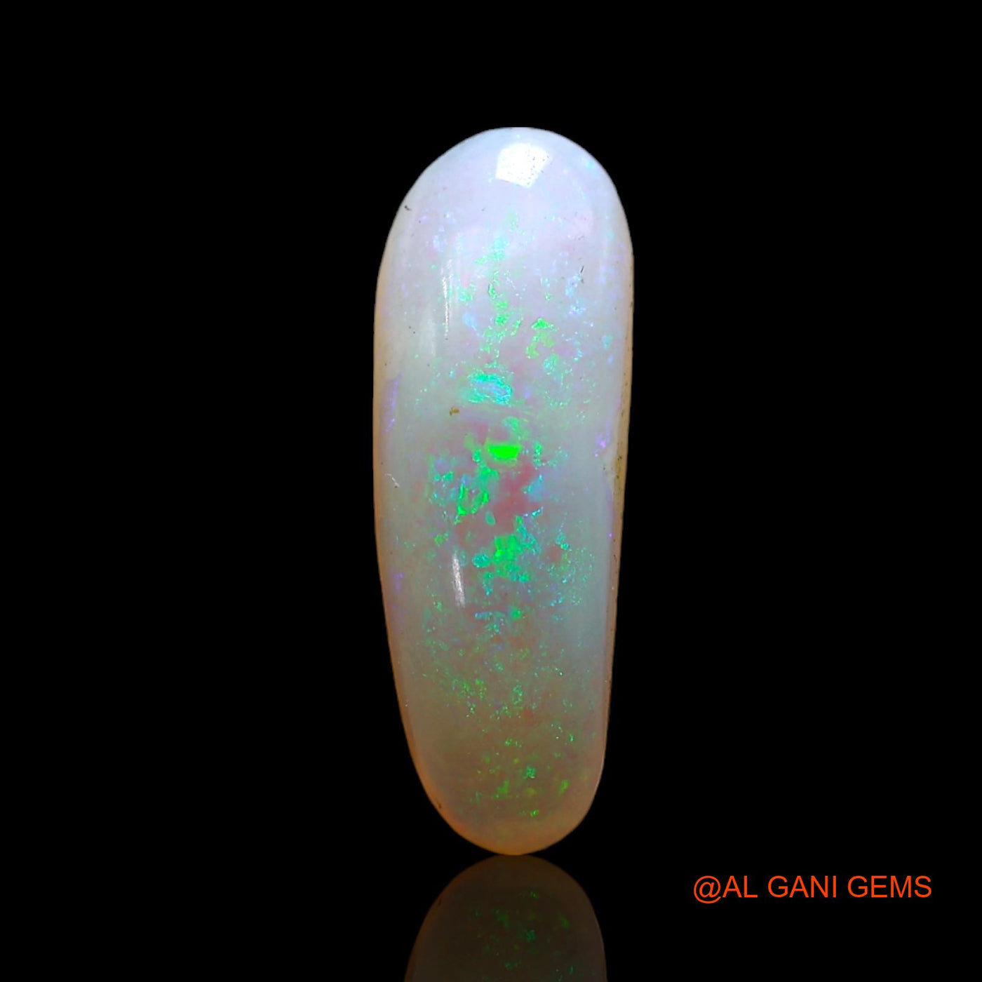 3.00 Cts Natural Australian Fire Opal Fancy Cabochon Loose Gemstone For Jewelry 16x5x4 mm AD-151