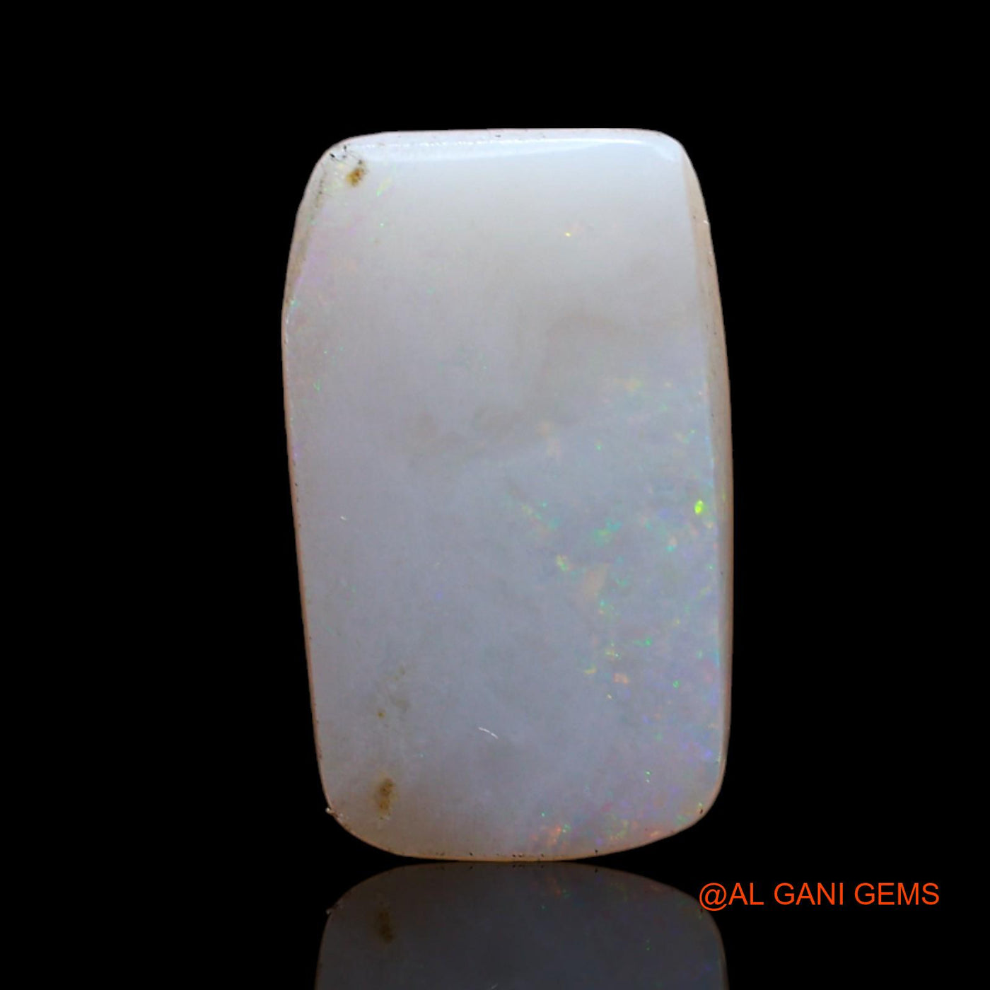 2.00 Cts Natural Australian Fire Opal Loose Gemstone Square Cabochon 13x8x3 mm AD-152