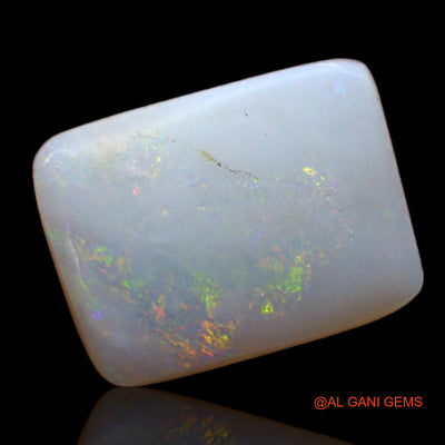 Natural Fire Opal Gemstone 2.00 Cts Loose Square Cabochon From Australia 11x9x2 mm AD-154