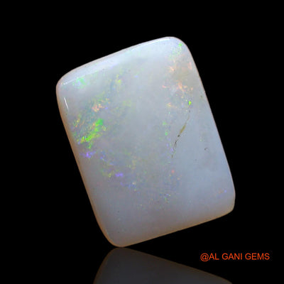 Natural Fire Opal Gemstone 2.00 Cts Loose Square Cabochon From Australia 11x9x2 mm AD-154