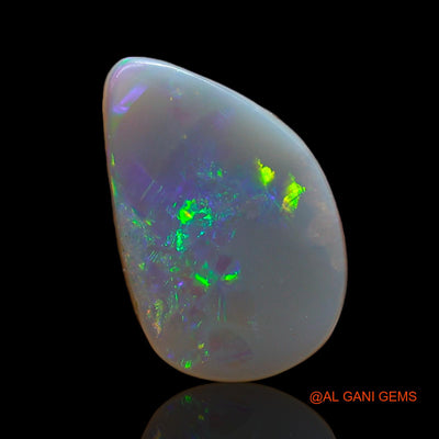 Natural Fire Opal Gemstone 2.00 Cts Loose Fancy Cabochon From Australia 13x8x3 mm AD-157