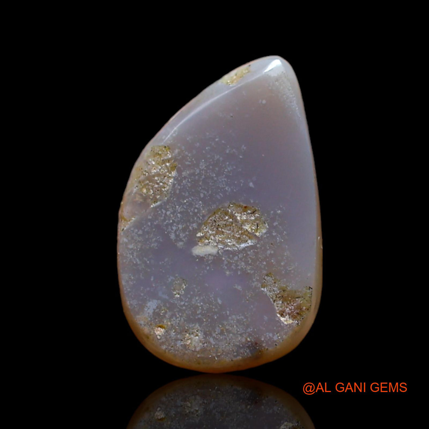 Natural Fire Opal Gemstone 2.00 Cts Loose Fancy Cabochon From Australia 13x8x3 mm AD-157