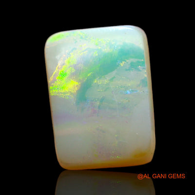 4.00 Cts Natural Australian Fire Opal Loose Gemstone Square Cabochon 11x8x4 mm AD-158