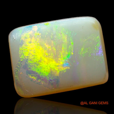 4.00 Cts Natural Australian Fire Opal Loose Gemstone Square Cabochon 11x8x4 mm AD-158