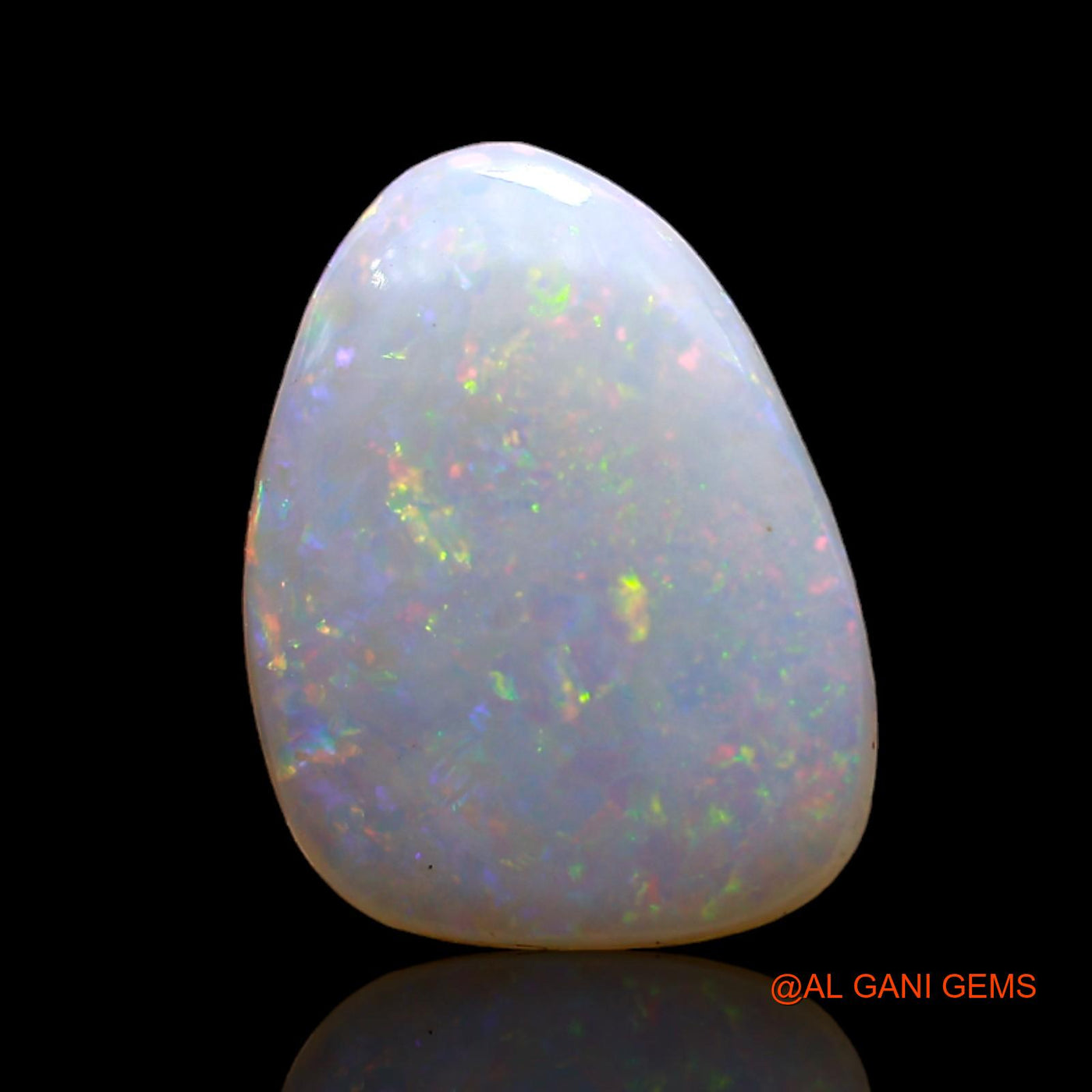 2.00 Cts Natural Australian Fire Opal Loose Gemstone Fancy Cabochon 12x9x3 mm AD-159
