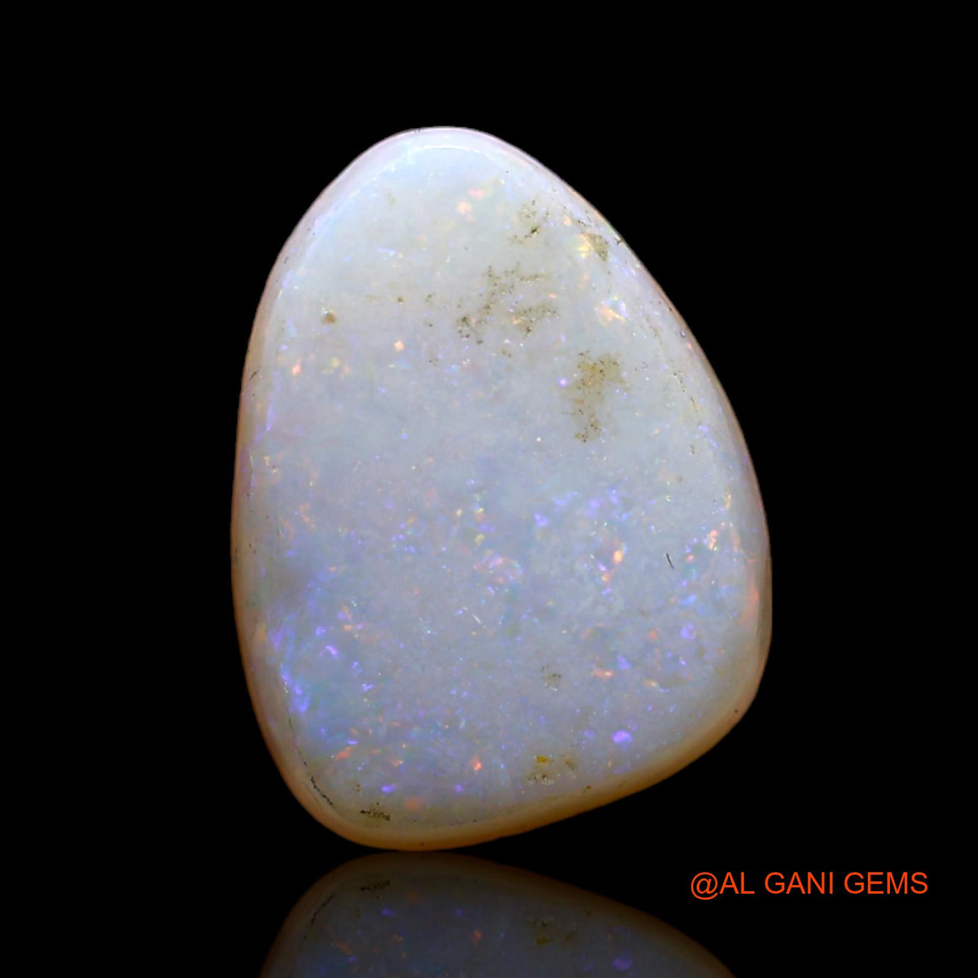 2.00 Cts Natural Australian Fire Opal Loose Gemstone Fancy Cabochon 12x9x3 mm AD-159