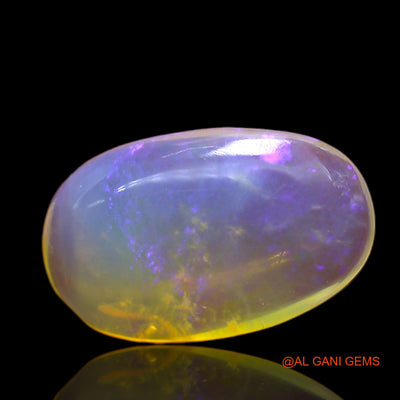3.00 Cts Natural Australian Fire Opal Loose Gemstone Oval Cabochon 13x8x3 mm AD-163