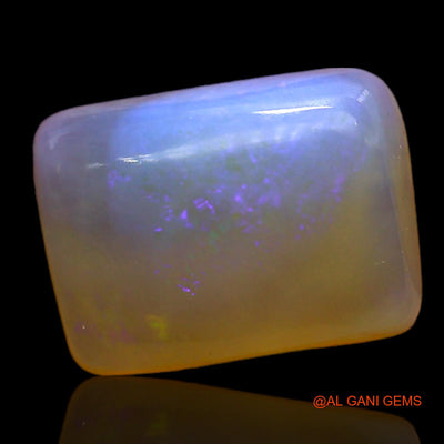 4.00 Cts Natural Australian Fire Opal Square Cabochon Loose Gemstone For Jewelry 11x8x4 mm AD-164