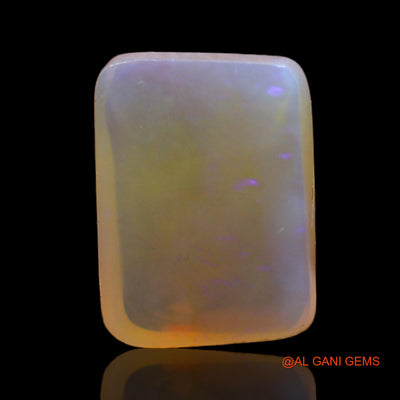 4.00 Cts Natural Australian Fire Opal Square Cabochon Loose Gemstone For Jewelry 11x8x4 mm AD-164