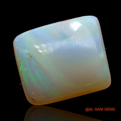3.00 Cts Unheated Australian Fire Opal Loose Gemstone Square Cabochon Natural 11x9x3 mm AD-165