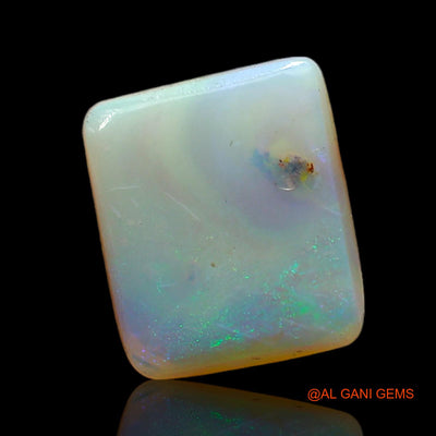 3.00 Cts Unheated Australian Fire Opal Loose Gemstone Square Cabochon Natural 11x9x3 mm AD-165