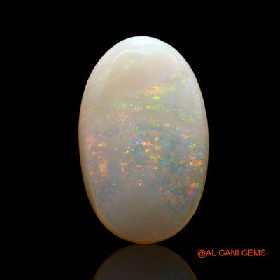 4.00 Cts Natural Australian Fire Opal Loose Gemstone Oval Cabochon 17x10x3 mm AD-16