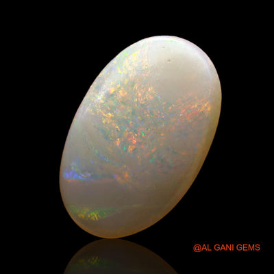 4.00 Cts Natural Australian Fire Opal Loose Gemstone Oval Cabochon 17x10x3 mm AD-16