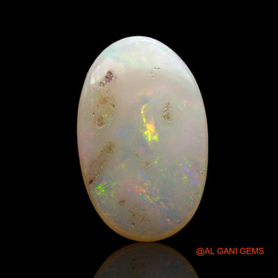 4.00 Cts Natural Australian Fire Opal Loose Gemstone Oval Cabochon 17x10x3 mm AD-16