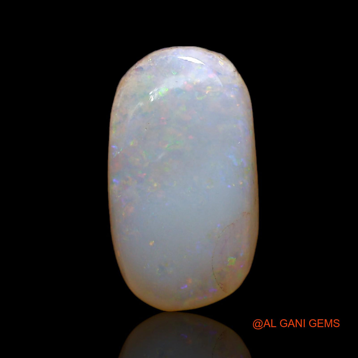 2.00 Cts Natural Australian Fire Opal Oval Cabochon Loose Gemstone For Jewelry 13x7x3 mm AD-171