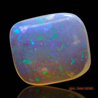 Natural Untreated Fire Opal Loose Gemstone Oval Cabochon From Australia 2.00 Cts 11x9x3 mm AD-174