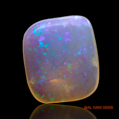 Natural Untreated Fire Opal Loose Gemstone Oval Cabochon From Australia 2.00 Cts 11x9x3 mm AD-174