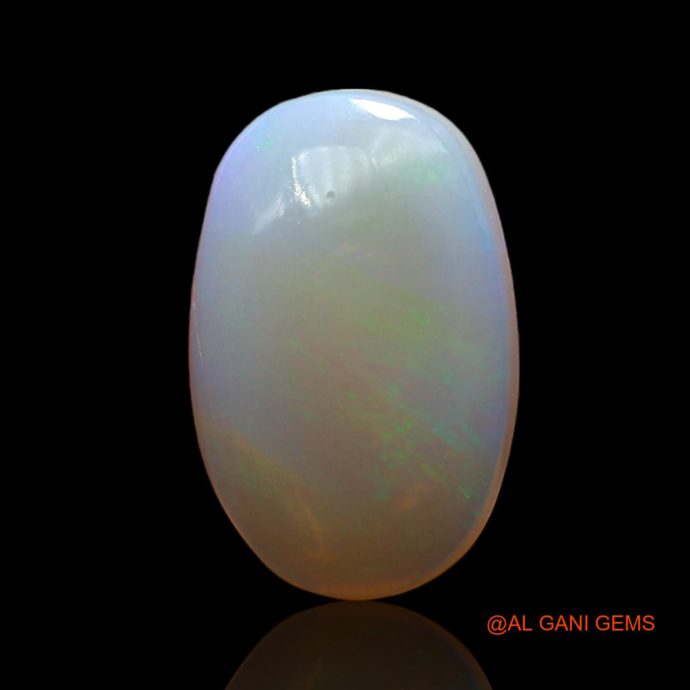 2.00 Cts Unheated Australian Fire Opal Loose Gemstone Oval Cabochon Natural 13x8x3 mm AD-175