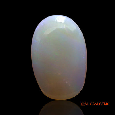 2.00 Cts Unheated Australian Fire Opal Loose Gemstone Oval Cabochon Natural 13x8x3 mm AD-175