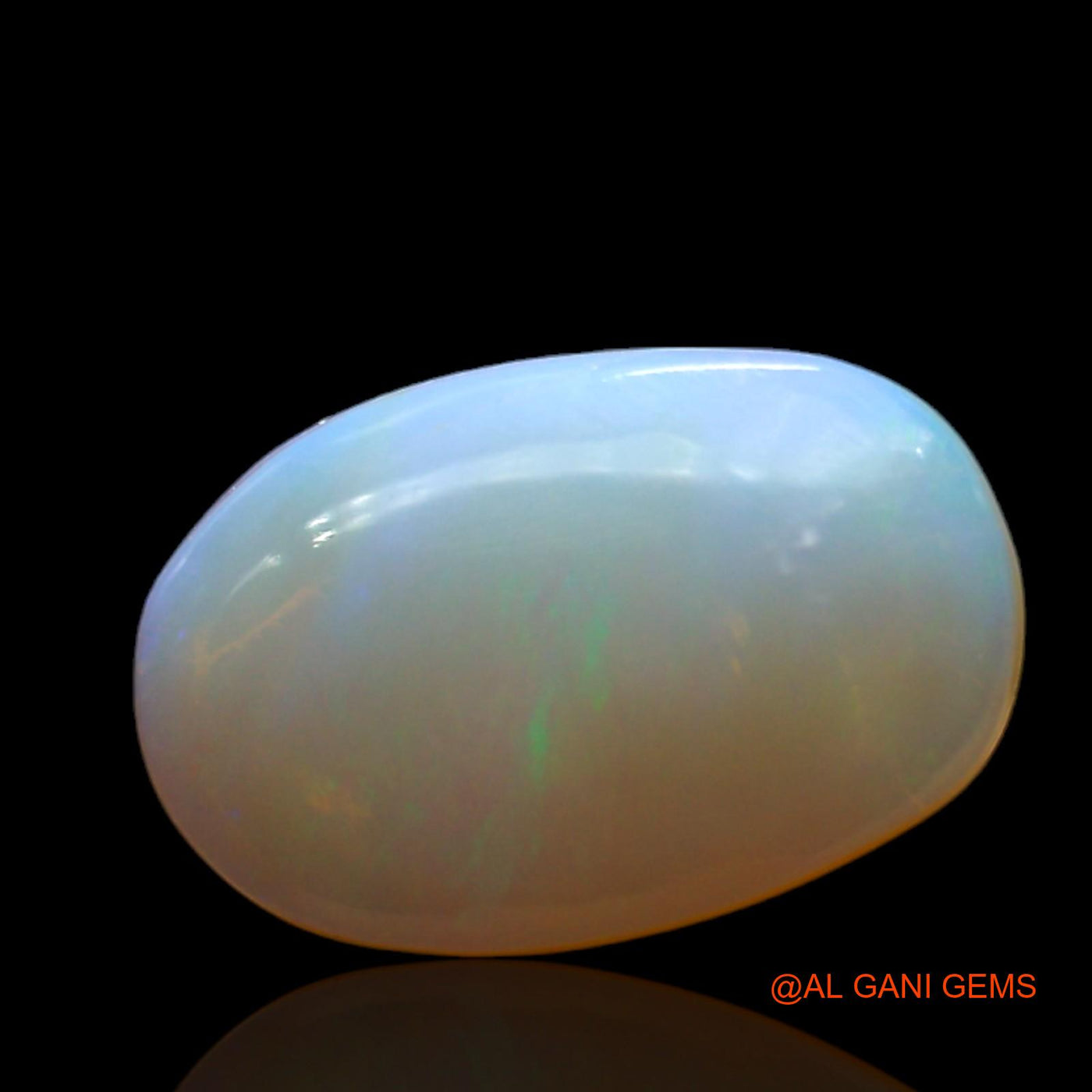2.00 Cts Unheated Australian Fire Opal Loose Gemstone Oval Cabochon Natural 13x8x3 mm AD-175
