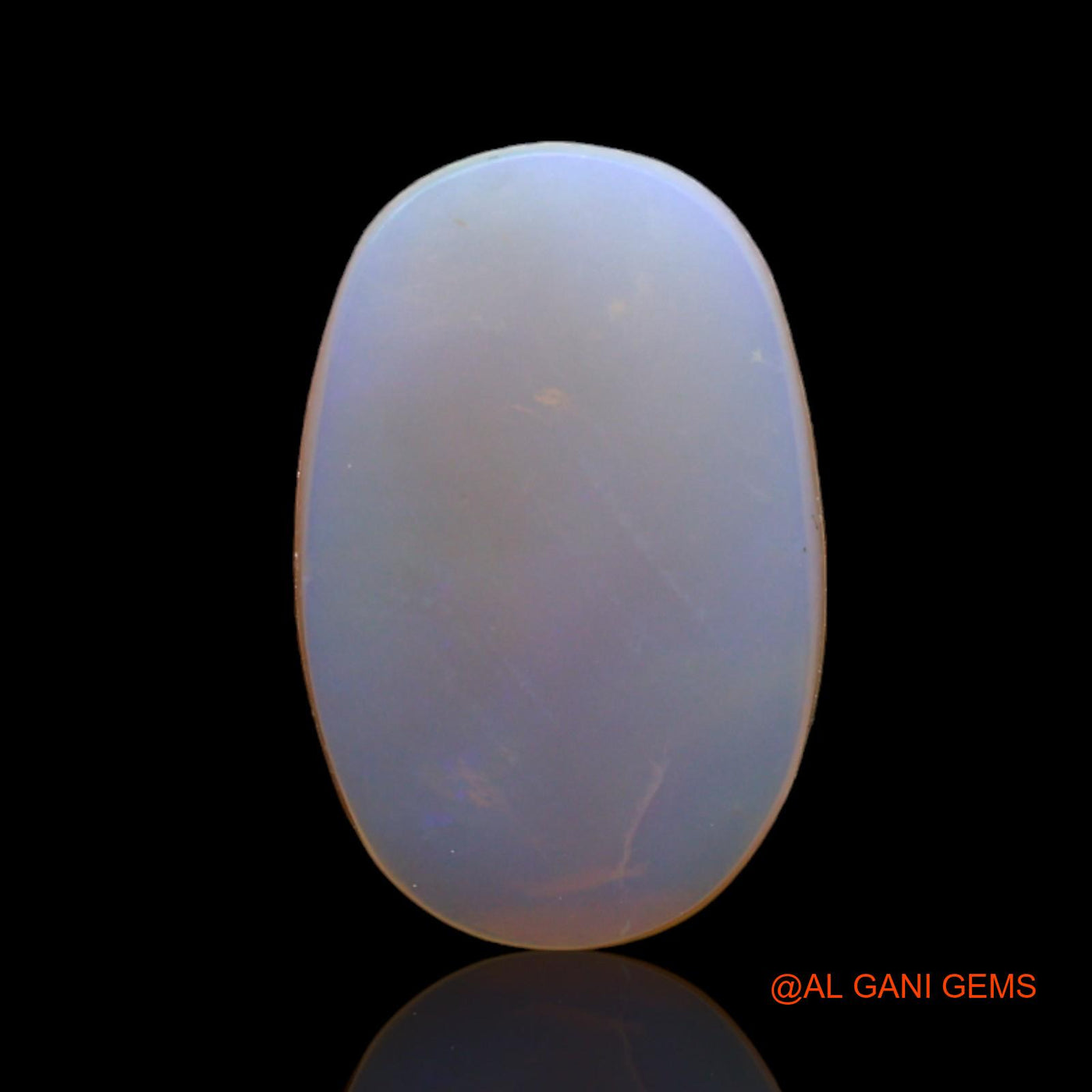 2.00 Cts Unheated Australian Fire Opal Loose Gemstone Oval Cabochon Natural 13x8x3 mm AD-175