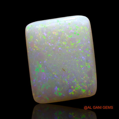 2.00 Cts Unheated Australian Fire Opal Loose Gemstone Square Cabochon Natural 11x9x3 mm AD-176