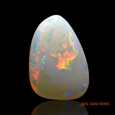 2.00 Cts Natural Australian Fire Opal Loose Gemstone Fancy Cabochon 12x8x2 mm AD-178