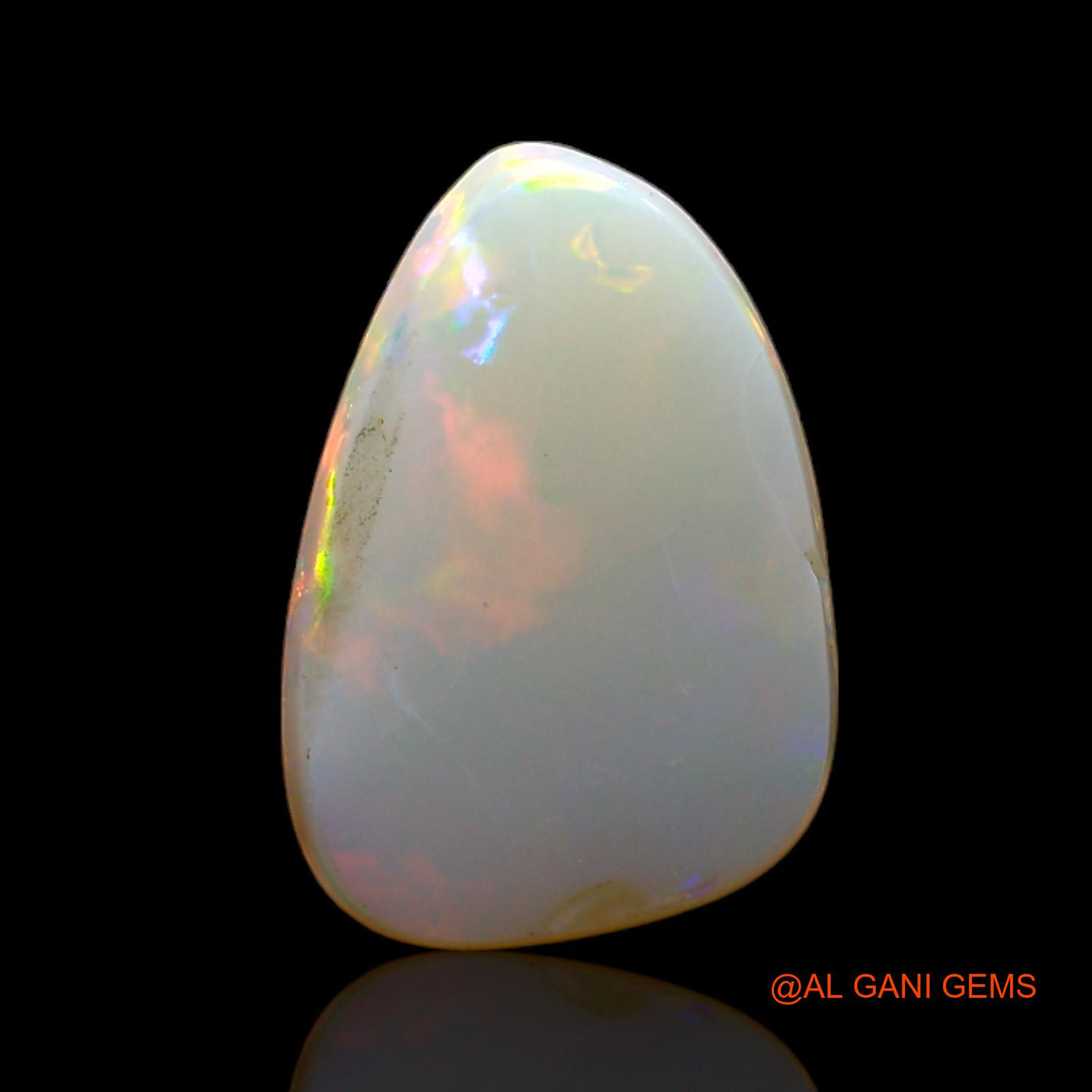 2.00 Cts Natural Australian Fire Opal Loose Gemstone Fancy Cabochon 12x8x2 mm AD-178